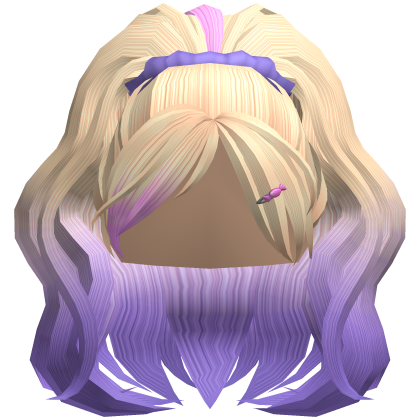 Kashiko Murasaki gyaru purple hair Roblox item