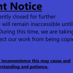 This game is currently closed