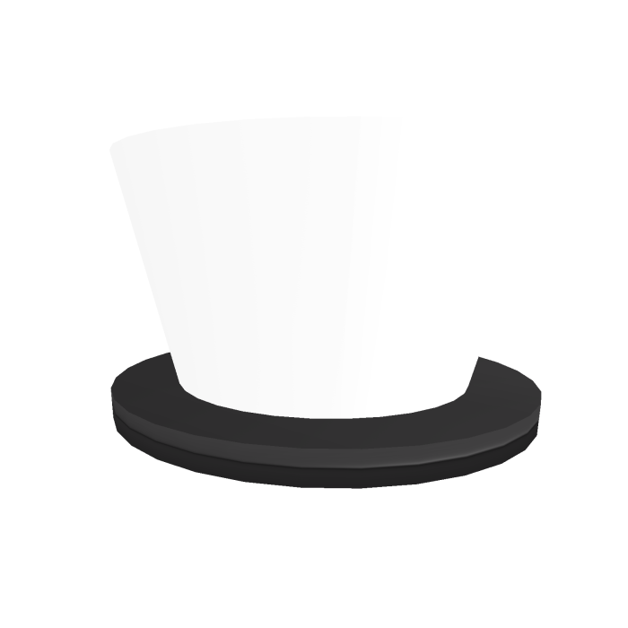 white top hat