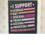 LGBTQ+ Members and supporters and people who care