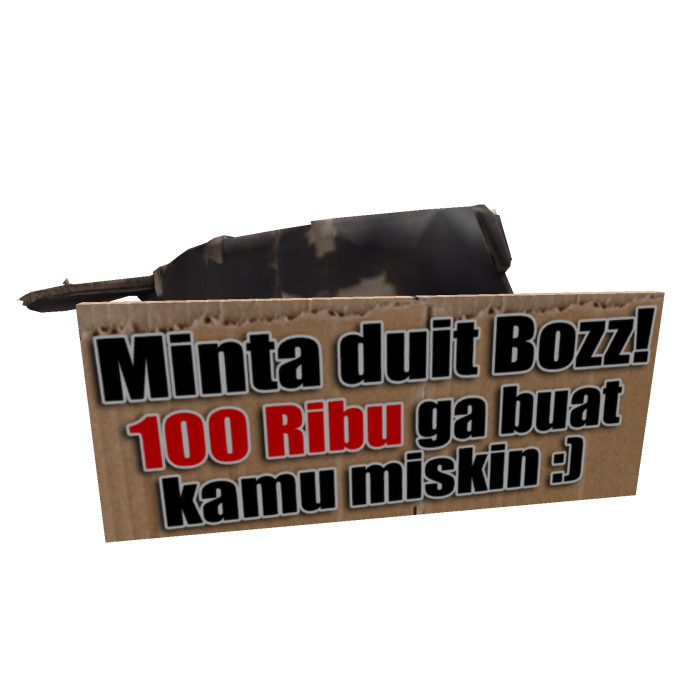 Topi Minta Sumbangan