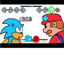 FNF with Mario Sonic and Minecraft