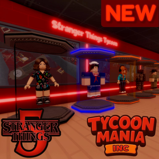 Stranger Things Tycoon (NEW) official Roblox game thumbnail