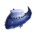 Mourning Nightshade Outlaw Hat (Moonlit Juniper)