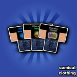 comical clothing.