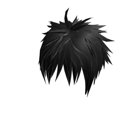 Spiky Black Hair