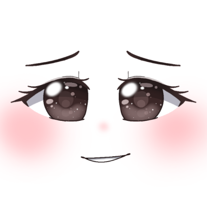 Just a Pair of Brown Eyes Roblox decal