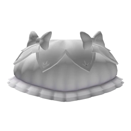 White bow tutu skirt roblox sale