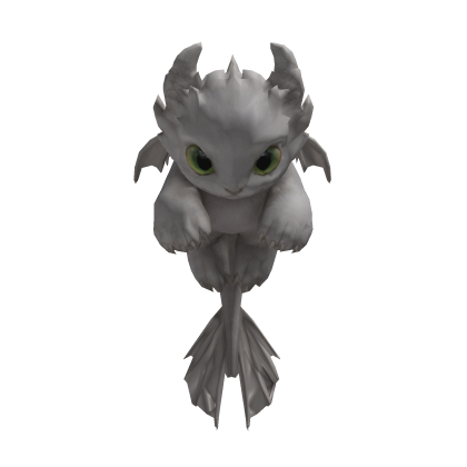Cute White Light Dragon Pet