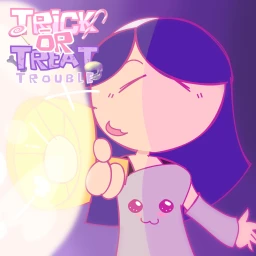 trick-or-treat trouble icon