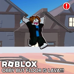 OBBY BUT FLOOR IS LAVA!!! icon