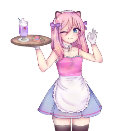 Maid Murkli #1 / Transparent Roblox decal