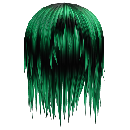 scene teal wispy Spikey vampire vkei hair  Roblox item