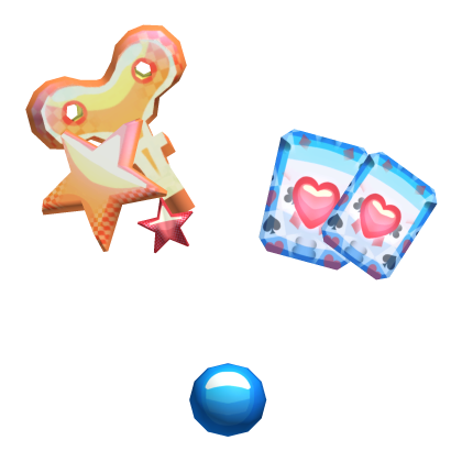 Jester Clown Decora Harajuku Cute Hat in Blue Roblox item