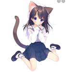 Evil anime blue