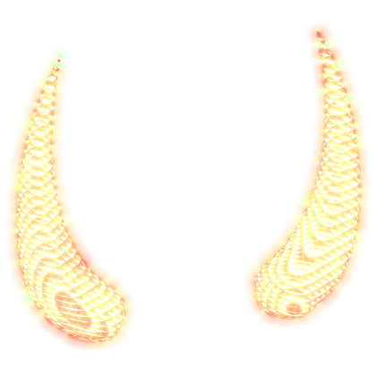 Animated Rainbow Horns (Glowing)