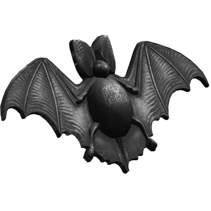 Cutesy Grunge Gothic Bat Hair Clip Black Roblox item