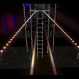 squid game glass bridge!