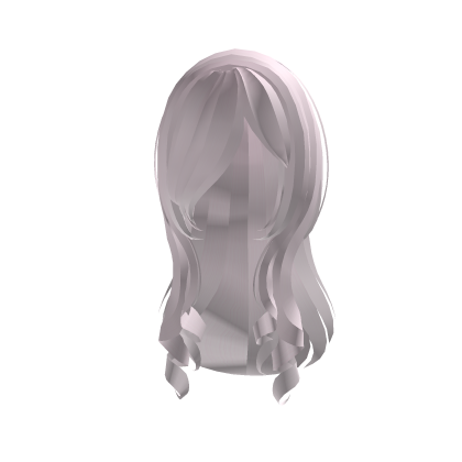 cute pink sidebangs long hair  Roblox item