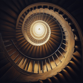 The infinite staircase (Portal)