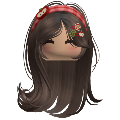 ♡ Red Igari Apple Girl Combo (Brown)