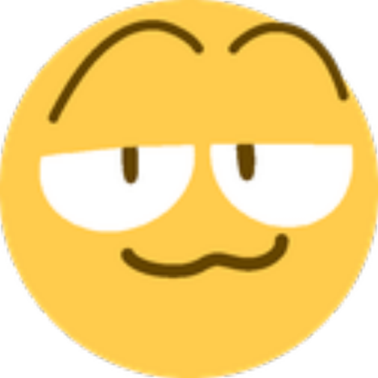 smug emoji Roblox decal