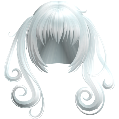 deviluke swirly teal anime pigtails Roblox item