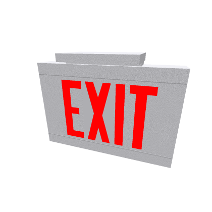 (anchor it) Dual Lite LX Exit Sign