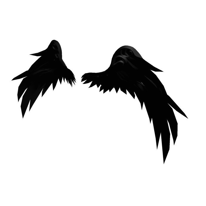 Pegasus Wings I Black