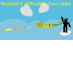 Mashari's difficulty chart obby