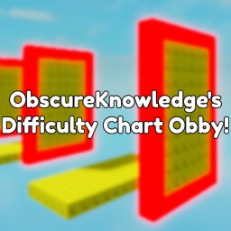 ObscureKnowledge's Difficulty Chart Obby!