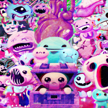 isaac vaporwave Roblox decal