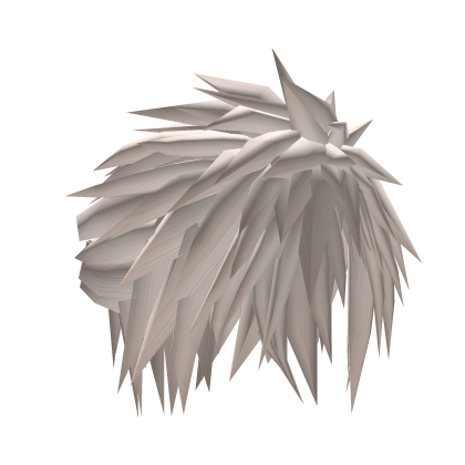 final fantasy cloud strife spiky hair in blonde