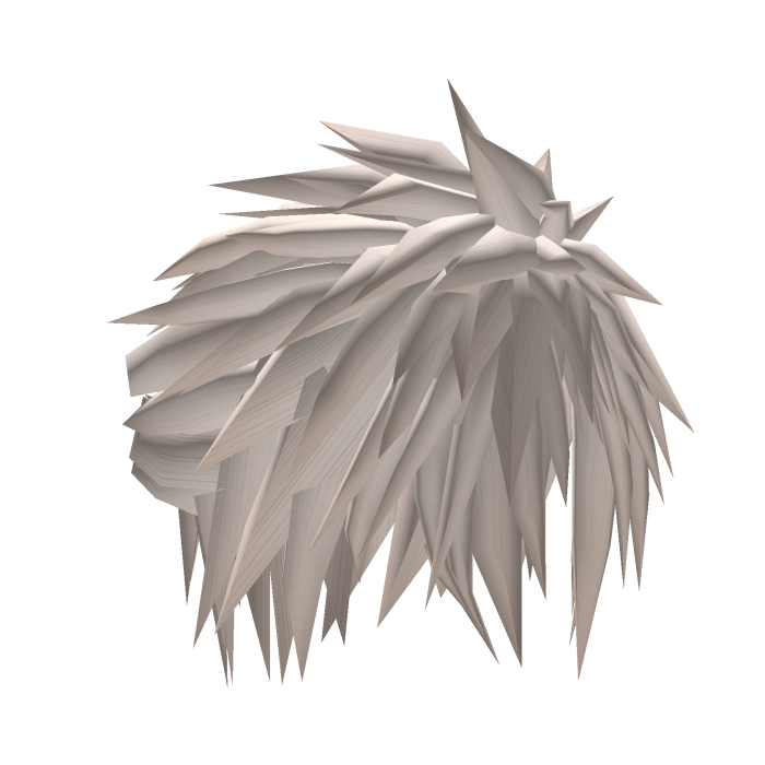 final fantasy cloud strife spiky hair in blonde