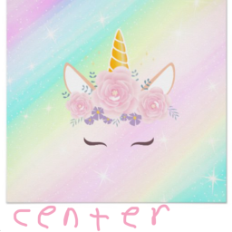 White Rainbows cloud group's Unicorn center 🦄