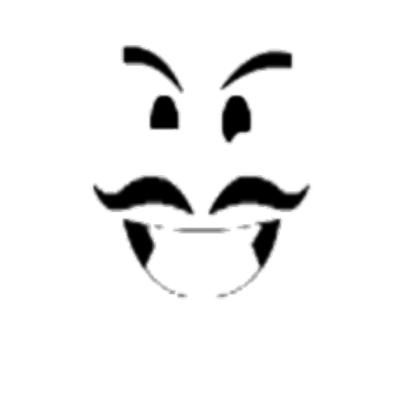 Evil Mustache Roblox decal