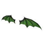 Green Bat Wings 🦇