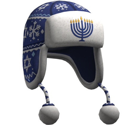 Hanukkah Snow Cap