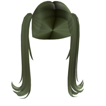 Twintails in Forest Green Roblox item
