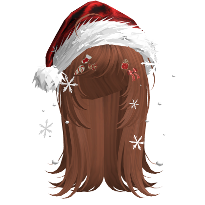 Cute Christmas Straight Hair (Ginger)