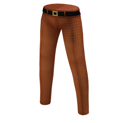 Slim Fit Trousers | Orange