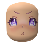 Angry Girl Face