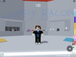 A Happy Bacon.
