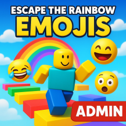 Escape The Rainbow Emojis for ADMIN 🌈