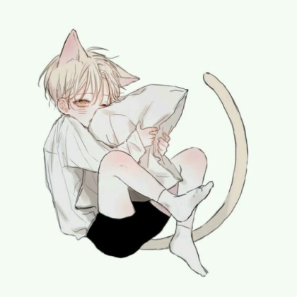 kawaii neko boy Roblox decal