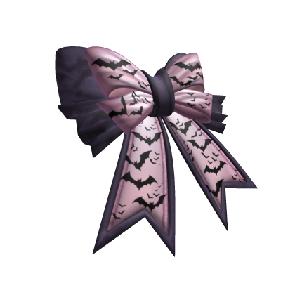 Halloween bow hairclip [Purple/Pink]