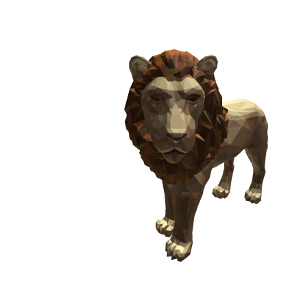 Lion (Low Poly)