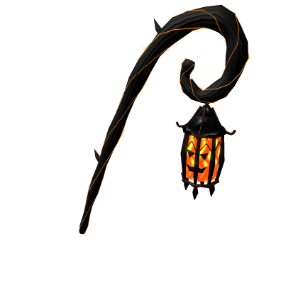 [Glowing] Harvest Ember Lantern Staff