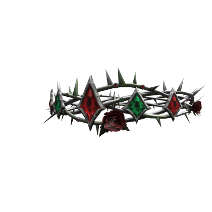 Thorned Rose Gemstone Crown