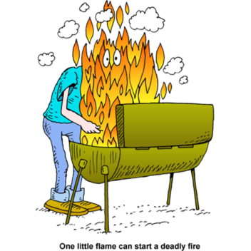 Grill on Fire Simulator